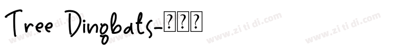 Tree Dingbats字体转换